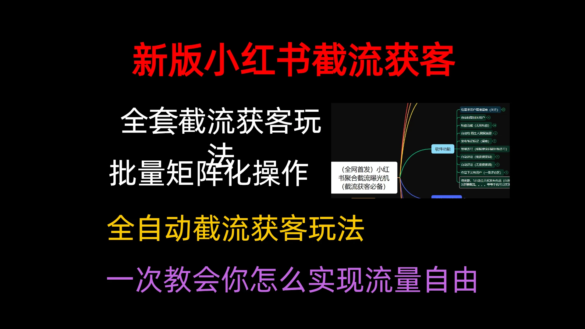 小红薯聚合截流曝光炮机,全套截流获客玩法,自热/截流神器 第1张 小红薯聚合截流曝光炮机,全套截流获客玩法,自热/截流神器 第1张