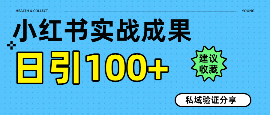 实战成果!小红书图文引流日引100+私域流量经验分享